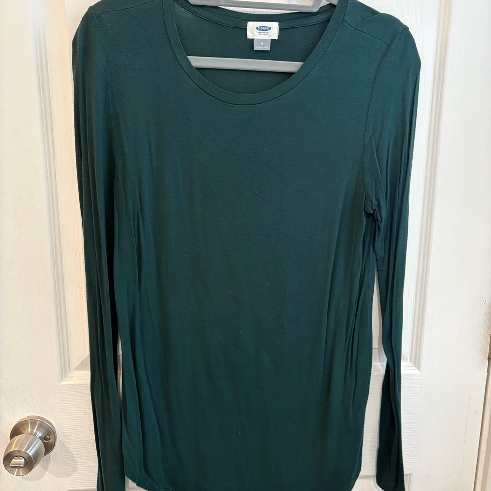 Old Navy Green Long Sleeve Top